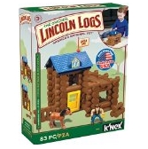 史低價！Lincoln Logs實木拼搭玩具牛仔馬場$14.99