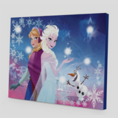 Disney Frozen Canvas LED Wall Art, Only $6.98, You Save $8.01(53%)