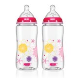 NUK Advanced Orthodontic Bottle in Girl Colors, 10-Ounce, 2 Count $7.49 FREE Shipping on orders over $49