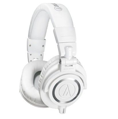 Audio-Technica ATH-M50xWH Professional Studio Monitor Headphones, only $116.39, free shipping