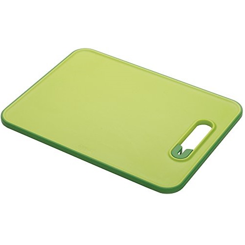 Joseph Joseph Chopping Board with Integrated Knife Sharpener, Small, Slice and Sharpen, Gree, only $13.00