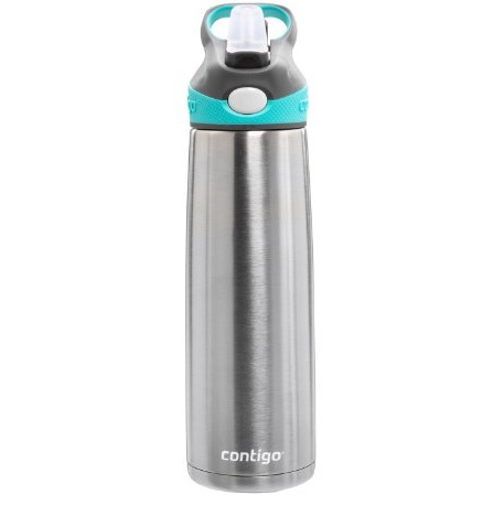 Contigo AUTOSPOUT Sheffield Vacuum-Insulated Stainless Steel Water Bottle, 20-Ounce, only $15.09