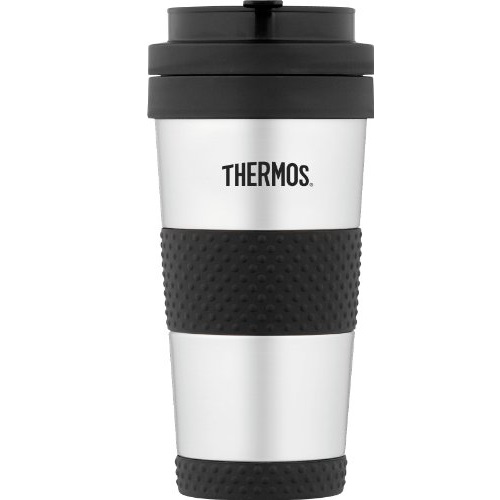 Thermos 14 ounce Vacuum Insulated Stainless Steel Tumbler, Stainless Steel, only $14.74