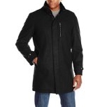 Perry Ellis Men's 35-Inch Wool-Blend Zip-Front Coat with Snap Placket $26.61 FREE Shipping on orders over $25