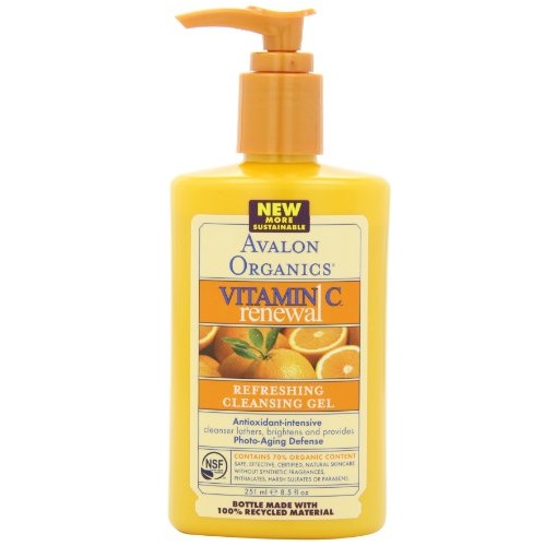 Avalon Organics Intense Defense Cleansing Gel, 8.5 oz., only $5.51, free shipping after using SS