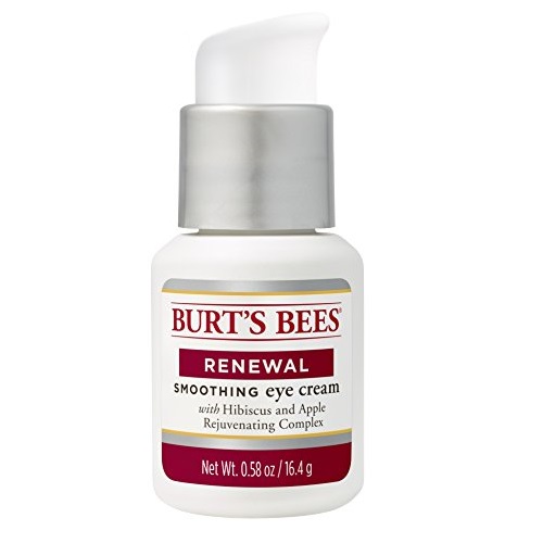 史低價！Burt's Bees小蜜蜂Renewal Smoothing 緊緻眼霜, 0.58 oz，原價$19.99，現僅售$6.64，免運費