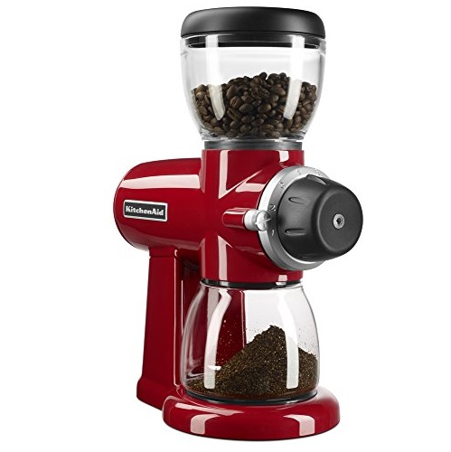 KitchenAid KCG0702ER Burr Coffee Grinder, Empire Red, only $149.99, free shipping