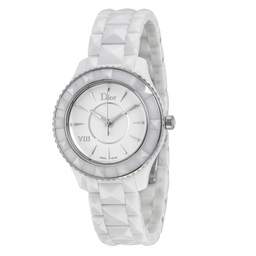 DIOR VIII White Ceramic and Stainless Steel Ladies Watch Item No. CD1231E2C001, only $1195.00, free shipping after using coupon code 