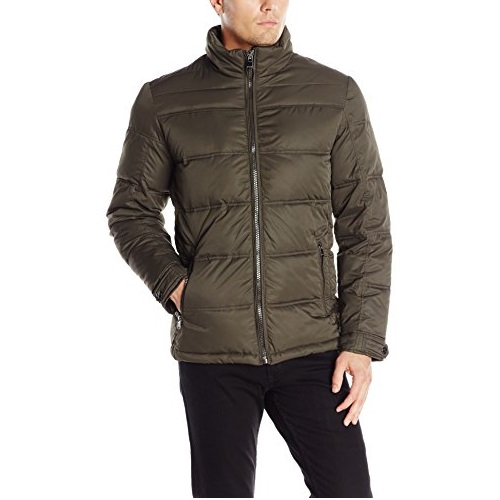 Perry Ellis Men's 28 1/2 Inch Poly Zip Front with Bib Insert, only $57.59, free shipping after using coupon code 