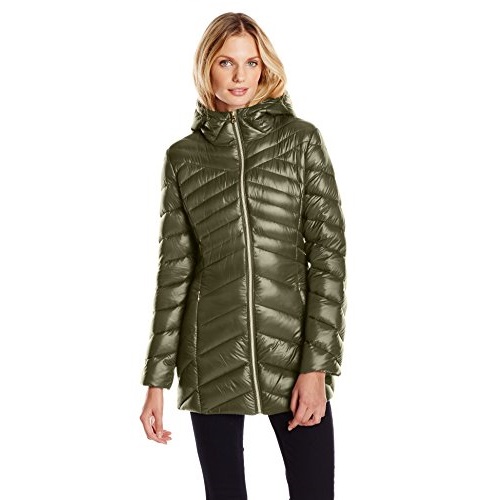 Jessica Simpson Women's Chevron Packable Down Jacket, only $44.58 , free shipping