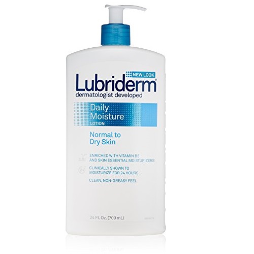 Lubriderm Daily Moisture Lotion, Normal to Dry Skin, 24 Ounce, only $9.33