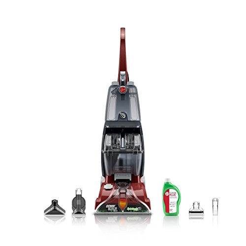 Hoover - Power Scrub Deluxe Carpet Upright Deep Cleaner - Red, only $109.99, free shipping