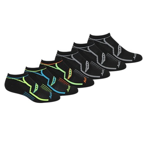 Saucony Men's Six-Pack Performance No-Show Socks,only $10.70