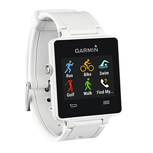 Garmin Vivoactive White Bundle (Includes Heart Rate Monitor), only $129.99, free shipping