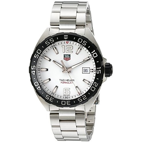 TAG Heuer Men's WAZ1111.BA0875 Silver-Tone Stainless Steel Watch, only $749.00, free shipping