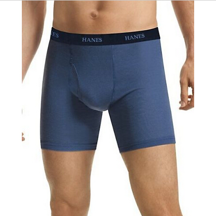 Hanes Men's TAGLESS® Long Leg Boxer Briefs Comfort Flex® Waist, 5Pk style 769LA5  $9.99