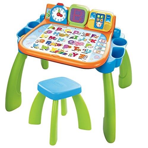 史低價！VTech Touch and Learn 互動學習桌椅套裝，原價$49.99，現僅售$39.96，免運費