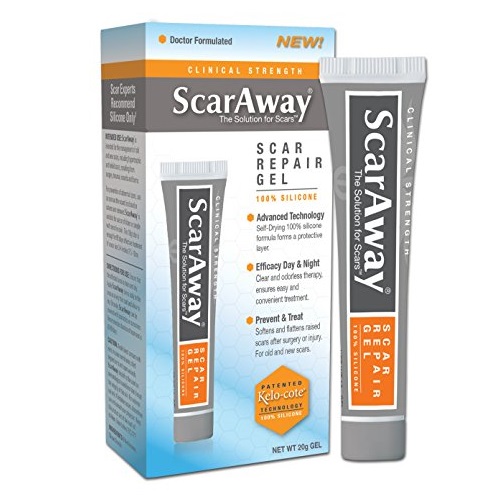 ScarAway Scar Treatment Gel, Clinically Supported to Flatten and Soften Raised Scars, 0.71 oz , only $11.56