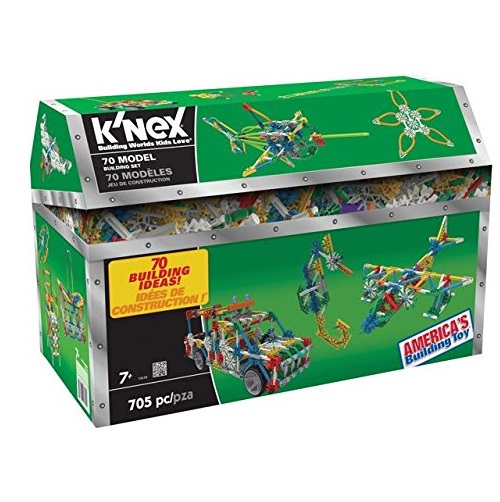 Walmart：史低价！速抢！K’NEX 70 搭建模块玩具，共705块/颗粒，原价$44.99，现仅售$16.98。可免费实体店取货！