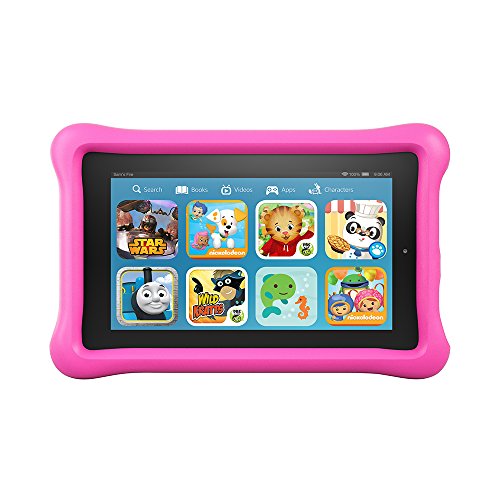 史低价！Fire 7吋 儿童版平板电脑， 粉色款，原价$99.99，现仅售$79.99 ，免运费。蓝色款同价！
