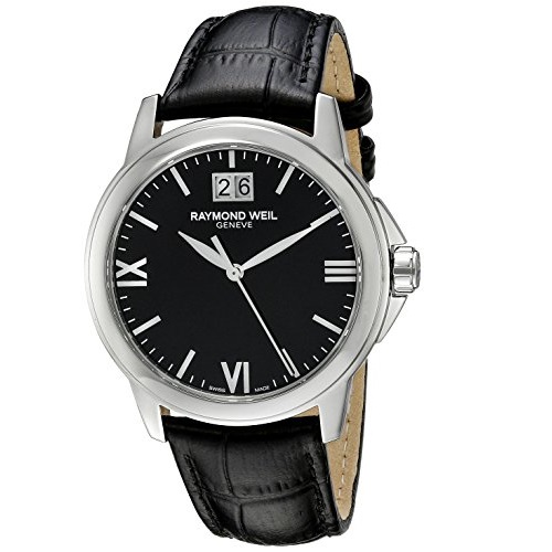 Raymond Weil Men's 5476-ST-00207 Analog Display Quartz Black Watch, only $445.20, free shipping after using coupon code 