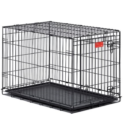 MidWest Life Stages Folding Metal Dog Crate, only $35.47, free shipping
