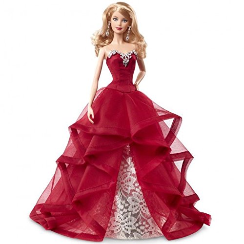 史低價！Barbie 芭比娃娃 2015年節日收藏款，原價$34.99，現僅售$20.49 。可直郵中國