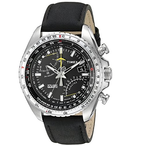 白菜！速搶！Timex 天美時 T2P101 男款時裝腕錶，原價$175.00，現使用折扣碼后僅售$35.43，免運費。更多Timex手錶折后再半價！