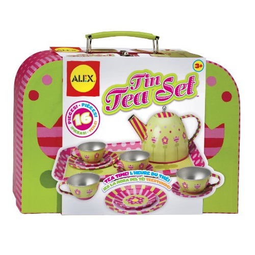 ALEX Toys Tin Tea Set, only $10.39