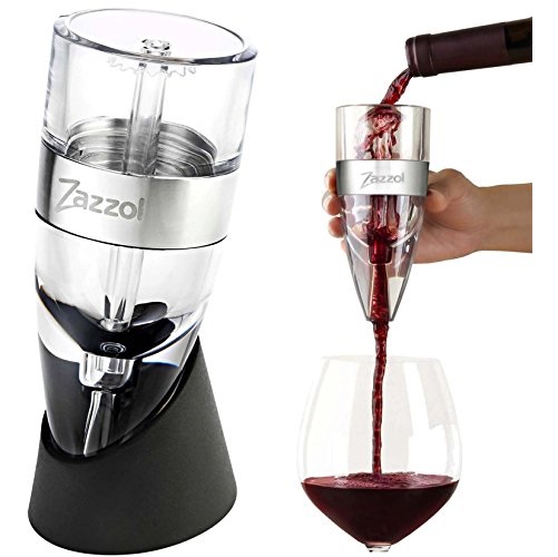 Zazzol Wine Aerator Decanter - Multi Stage Design with Gift Box - Recommended by Business Insider, only $19.86