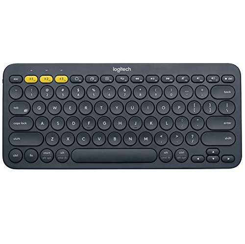 史低价！Logitech 罗技 K380 蓝牙多功能键盘，可用于电脑、智能手机或平板电脑，原价$39.99，现点击coupon后仅售$19.99，免运费。多色可选！