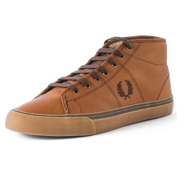 Fred Perry Men's Haydon Mid Leather Fashion Sneaker, only $50.74, free shipping after using coupon code 