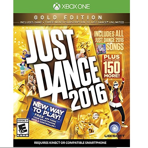 Gold Box Deal of the Day :Just Dance 2016 and Just Dance Disney Party 2