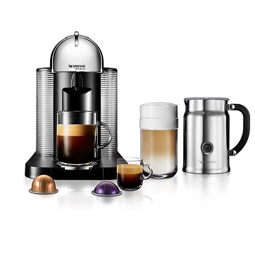 史低價！Nespresso VertuoLine 咖啡機 + 奶泡機，原價$349.00，現僅售$112.69，免運費