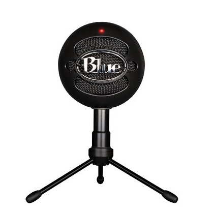Blue Microphones 雪球USB麦克风 黑色，原价$49.99，现仅售$39.99，免运费。两色同价！