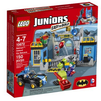 史低價！LEGO 樂高兒童系列 10672 蝙蝠俠：蝙蝠洞保衛戰  僅售$23.42 