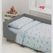 aden + anais Classic Toddler Bed in a Bag - Fluro Blue Kids Bedding Sets: Toddler Bedding, Toddler Pillow, Cotton Blanket, only $39.99, free shipping