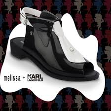 6PM.com: Melissa Shoes Black Tie + Karl Lagerfeld, $52.99+ Free Shipping