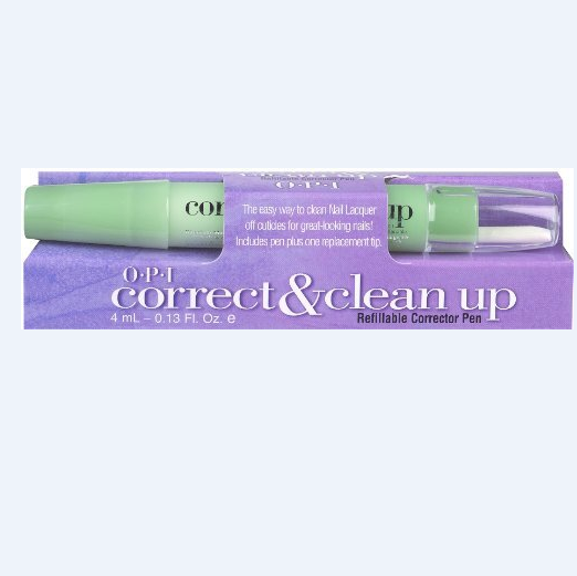 Opi Correct & Clean Up Refillable Corrector Pen 4 ml, $6.8+Free Shipping