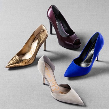 Nordstrom: Sam Edelman 'Delilah' d' 高跟皮鞋（5色可选），仅售$65.96