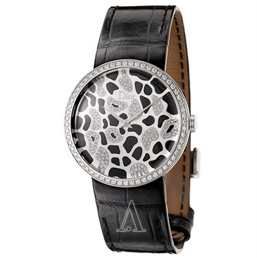 Ashford: Christian Dior迪奧 La D De Dior 女士鑲鑽時尚腕錶，僅售$1988（原價$12,800）