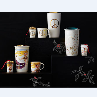 Starbucks: Dot Collection, Up to 40% Off+Extra 5% Off with Code  