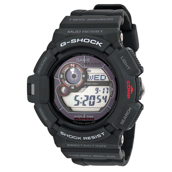 Casio G Shock Mudman Scorpion Digital Black Resin Mens Watch G93001, only $108.99 + $5 shipping