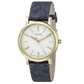 Timex Women's TW2P63800AB Originals Gold-Tone Watch with Blue Cloth Band $31.71 FREE Shipping on orders over $49