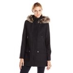 London Fog Women's Wool-Blend Parka with Faux-Fur Hood $68.10 FREE Shipping