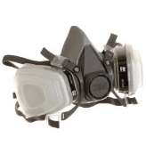 3M多用途呼吸器防护面罩（P95级别、可换滤芯 ）$21.38