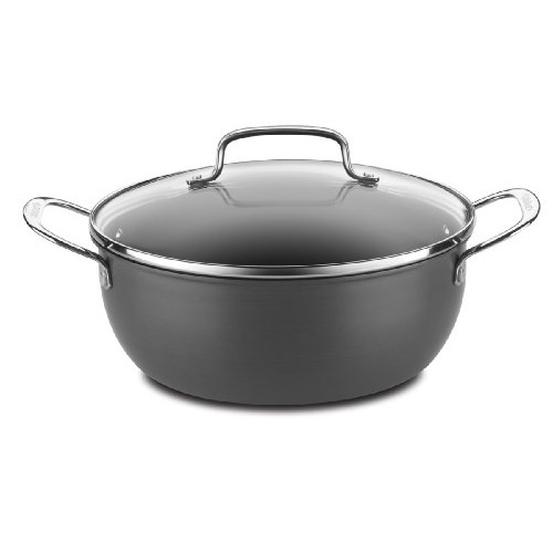 Cuisinart 650-26CP Chef's Classic Nonstick Hard-Anodized 5-Quart Chili Pot with Cover, only $30.64, free shipping