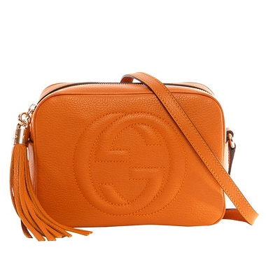 Gucci Disco Bag, Orange   $625