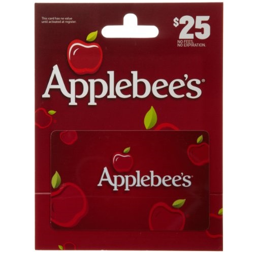 金盒特价！吃货们有福了！$25 Applebee's 购物卡，仅需$18.75