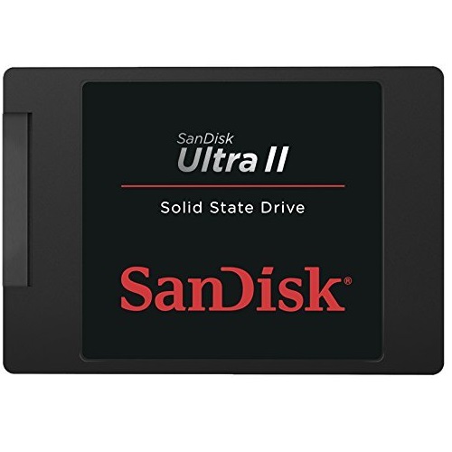 SanDisk Ultra II 240GB SATA III 2.5-Inch 7mm Height Solid State Drive (SSD) with Read Up To 550MB/s- SDSSDHII-240G-G25, only $79.99, free shipping